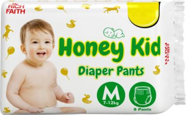 Honey Kid Baby Diaper for Newborn Baby, Protection - s (10 Pants) - s